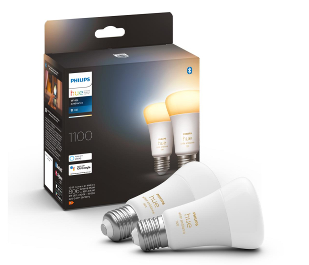 Philips Hue White ambiance Inteligentna Żarówka 2xE27 1100lm 8719514291256 - 709615 - zdjęcie